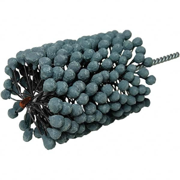 Weiler - 4" Bore Diam, 240 Grit, Silicon Carbide Flexible Hone - Industrial Tool & Supply