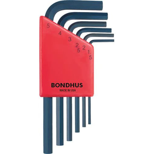 6PC HLX16MS HEX L WRENCH SET - Industrial Tool & Supply