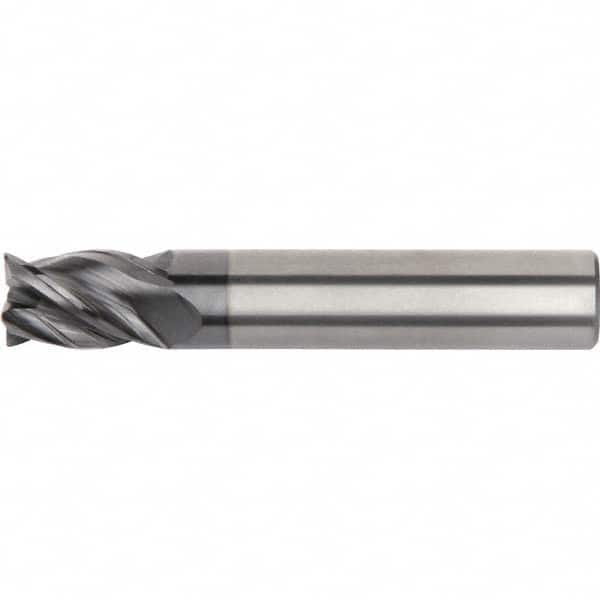 Kennametal - 10mm Diam 4 Flute Solid Carbide 0.25mm Chamfer Width Corner Chamfer End Mill - Industrial Tool & Supply