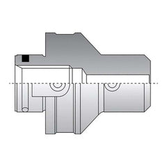 Allied Machine and Engineering - 72mm Diam Radial Clamp Cylindrical Shank Adapter Modular Reamer Body - Industrial Tool & Supply