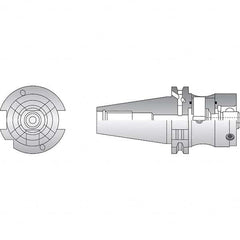 Allied Machine and Engineering - 50mm Diam Radial Clamp CAT40 Shank Modular Reamer Body - Industrial Tool & Supply