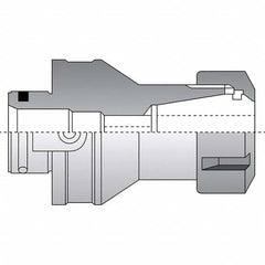 Allied Machine and Engineering - 63mm Diam Radial Clamp ER40 Collet Chuck Adapter Modular Reamer Body - Industrial Tool & Supply