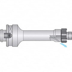 Allied Machine and Engineering - Axial Clamp Modular Shank Modular Reamer Body - Industrial Tool & Supply