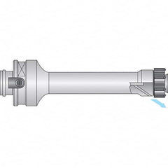 Allied Machine and Engineering - Axial Clamp Modular Shank Modular Reamer Body - Industrial Tool & Supply