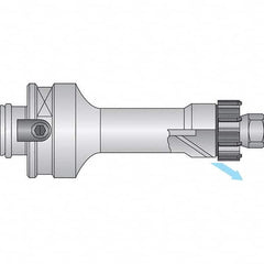 Allied Machine and Engineering - Axial Clamp Modular Shank Modular Reamer Body - Industrial Tool & Supply