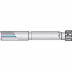 Allied Machine and Engineering - Axial Clamp Straight Shank Modular Reamer Body - Industrial Tool & Supply