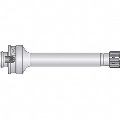 Allied Machine and Engineering - Axial Clamp Modular Shank Modular Reamer Body - Industrial Tool & Supply