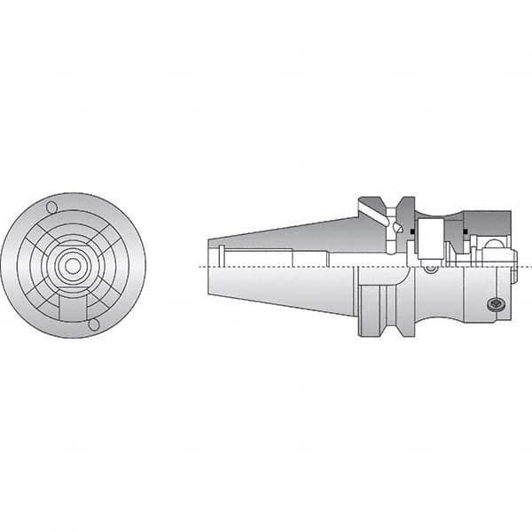 Allied Machine and Engineering - 63mm Diam Radial Clamp BT40 Shank Modular Reamer Body - Industrial Tool & Supply