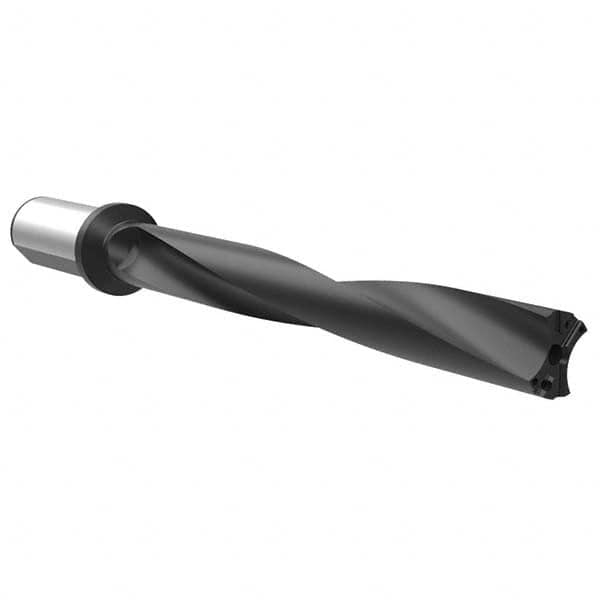 Allied Machine and Engineering - Series APX 44, 8xD, 40mm Diam Flanged Straight Shank, Drill Body - Industrial Tool & Supply