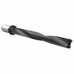 Allied Machine and Engineering - Series APX 44, 10xD, 1-1/2" Diam Flanged Straight Shank, Drill Body - Industrial Tool & Supply