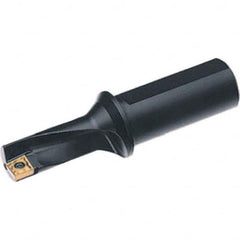 Allied Machine and Engineering - 22.5mm Max Drill Depth, 2.25xD, 10mm Diam, Indexable Insert Drill - Industrial Tool & Supply