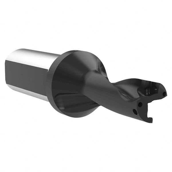 Allied Machine and Engineering - 34.9mm Max Drill Depth, 2xD, 17.46mm Diam, Indexable Insert Drill - Industrial Tool & Supply