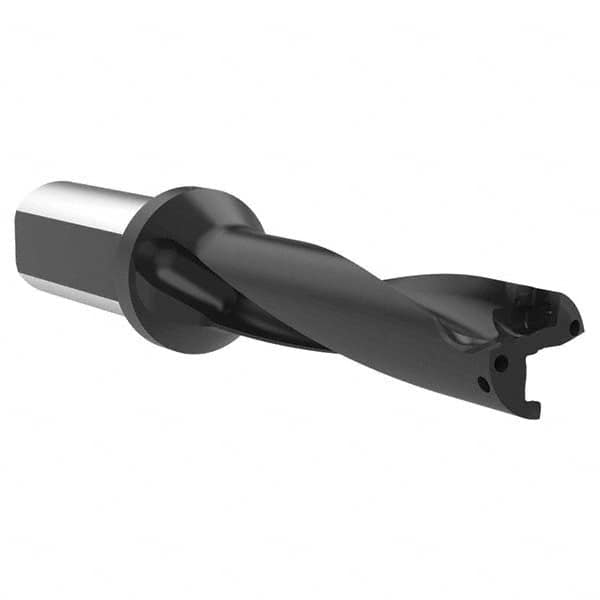 Allied Machine and Engineering - 84mm Max Drill Depth, 4xD, 21mm Diam, Indexable Insert Drill - Industrial Tool & Supply