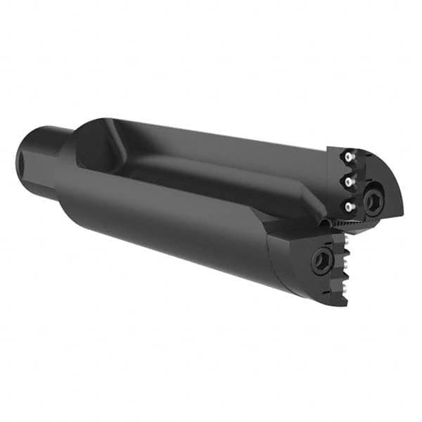 Allied Machine and Engineering - 202.9mm Max Drill Depth, 2.5xD, 76.2mm Diam, Indexable Insert Drill - Industrial Tool & Supply