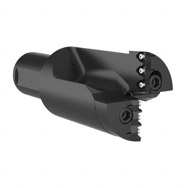 Allied Machine and Engineering - 82.2mm Max Drill Depth, 1xD, 76.2mm Diam, Indexable Insert Drill - Industrial Tool & Supply