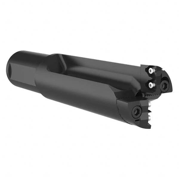 Allied Machine and Engineering - 112.4mm Max Drill Depth, 2.2xD, 47.6mm Diam, Indexable Insert Drill - Industrial Tool & Supply