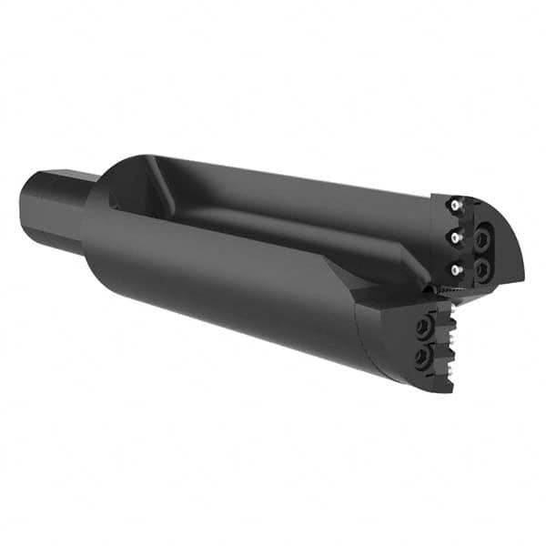 Allied Machine and Engineering - 8-31/32" Max Drill Depth, 2.5xD, 86.4mm Diam, Indexable Insert Drill - Industrial Tool & Supply