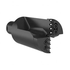 Allied Machine and Engineering - 99.8mm Max Drill Depth, 1xD, 96.5mm Diam, Indexable Insert Drill - Industrial Tool & Supply