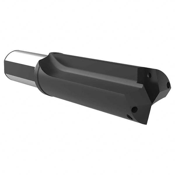 Allied Machine and Engineering - 76.22mm to 89.08mm Diam 172mm Max Depth Straight Flute Spade Drill - Industrial Tool & Supply