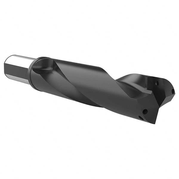 Allied Machine and Engineering - 76.22mm to 89.08mm Diam 273mm Max Depth Helical Flute Spade Drill - Industrial Tool & Supply