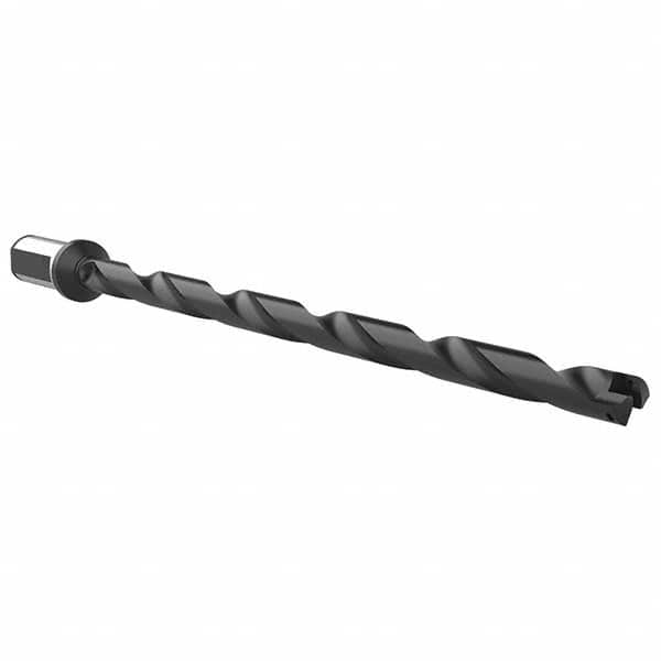 Allied Machine and Engineering - 17.53mm to 24.38mm Diam 365mm Max Depth Helical Flute Spade Drill - Industrial Tool & Supply