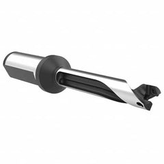 Allied Machine and Engineering - 12mm to 13mm Diam 3xD 39mm Max Depth Straight Flute Spade Drill - Industrial Tool & Supply