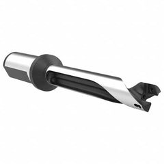 Allied Machine and Engineering - 18mm to 20mm Diam 3xD 60mm Max Depth Straight Flute Spade Drill - Industrial Tool & Supply