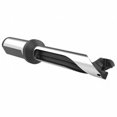 Allied Machine and Engineering - 15mm to 16mm Diam 5xD 80mm Max Depth Straight Flute Spade Drill - Industrial Tool & Supply