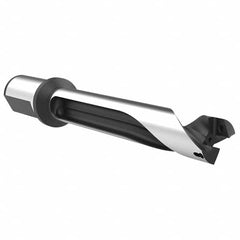 Allied Machine and Engineering - 32mm to 35mm Diam 3xD 105mm Max Depth Straight Flute Spade Drill - Industrial Tool & Supply