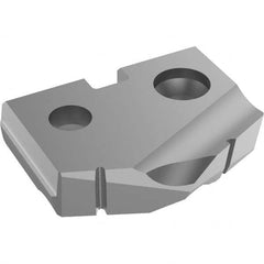 Allied Machine and Engineering - 22.5mm Diam 132° Seat Size 1 Spade Drill Insert - Industrial Tool & Supply