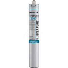 Plumbing Cartridge Filter: 3-1/2″ OD, 20-3/4″ Long, 0.5 micron, Activated Carbon Reduces Cysts, Chlorine, Odor, Scale Inhibitor & Taste