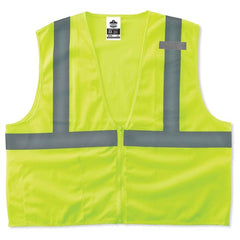8210Z S/M Lime Econ Mesh Vest Type R Class 2 - Industrial Tool & Supply