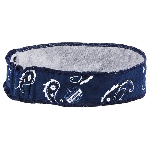 6605 Navy Western Hi-Perf Headband - Industrial Tool & Supply