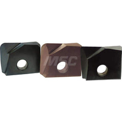Milling Inserts; Insert Style: XRBA; Insert Size: 21005; Insert Material: Solid Carbide; Material Grade: Micrograin; Thickness Range (Decimal Inch): 0.2000 to 0.2200; Length Range (Decimal Inch): 0.6000 to 0.6500; Series: XRBA; Coating/Finish: H-Coating;