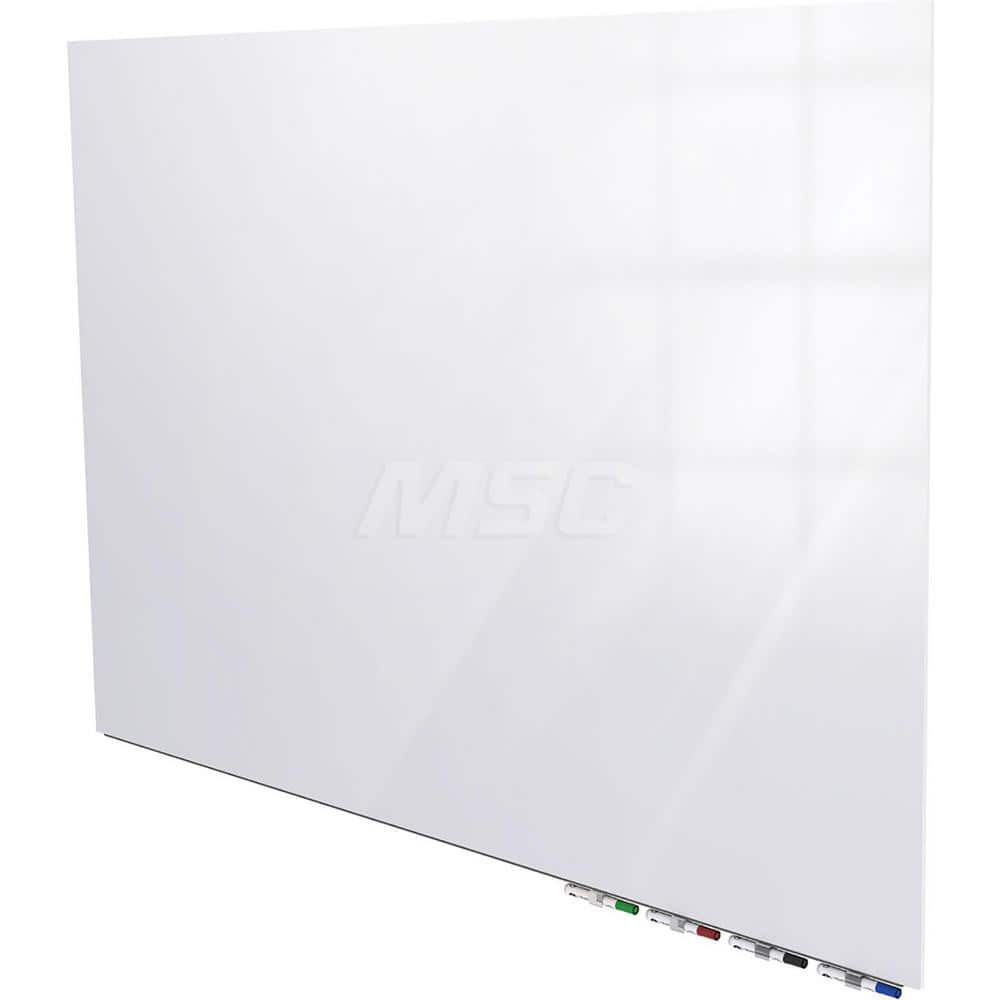 Ghent - Whiteboards & Magnetic Dry Erase Boards; Type: Glass Dry Erase Board ; Height (Inch): 36 ; Width (Inch): 48 ; Material: Glass ; Included Accessories: (4) Markers; Eraser ; Depth (Inch): 1/2 - Exact Industrial Supply