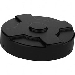 Vestil - 55 Gal, Polyethylene Drum Cover - 24-3/4" Diam, Rigid Smooth Liner - Industrial Tool & Supply