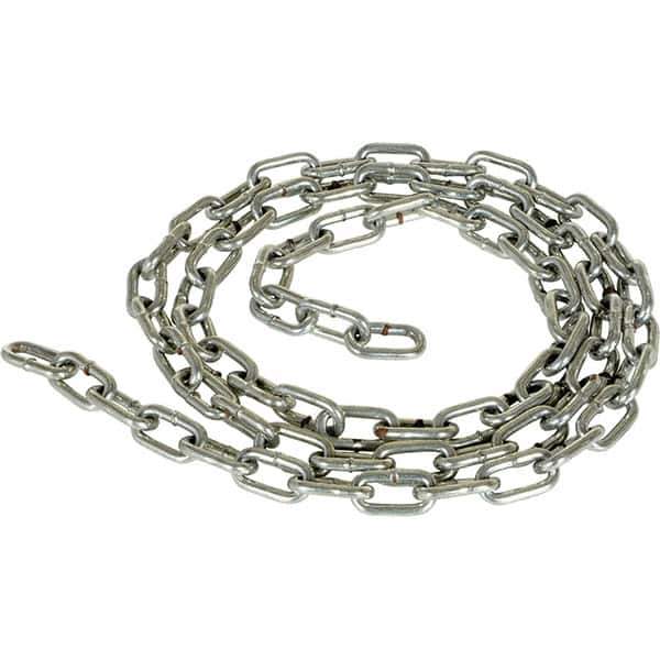 Vestil - 6' Long Steel Bollard - Silver - Industrial Tool & Supply