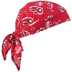 6710CT Red Western Evap Cooling Triangle Hat W/CT - Industrial Tool & Supply