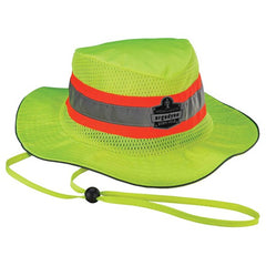 8935CT S/M Lime Evap Class Headwear Hi-Vis Ranger Hat W/CT - Industrial Tool & Supply