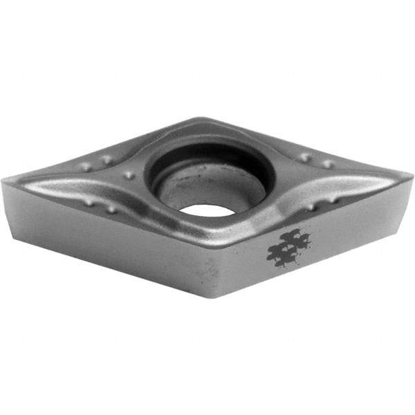 Sumitomo - DCGT32.52 MESI Grade AC5015S Carbide Turning Insert - TiAlSiN Finish, 55° Diamond, 3/8" Inscr Circle, 3/32" Thick, 0.0313" Corner Radius - Industrial Tool & Supply