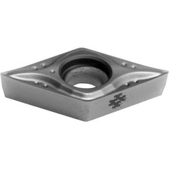 Sumitomo - DCGT21.51 MESI Grade AC5015S Carbide Turning Insert - TiAlSiN Finish, 55° Diamond, 1/4" Inscr Circle, 3/32" Thick, 0.0156" Corner Radius - Industrial Tool & Supply