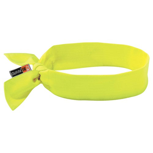 6700FR Lime Cooling Bandana-Tie Evap FR - Industrial Tool & Supply