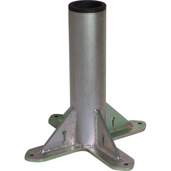 OZ Lifting Products - Davit Crane Bases Base Type: Pedestal Base Finish/Coating: Zinc Plated - Industrial Tool & Supply