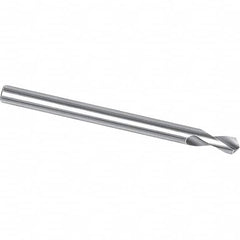 Magafor - 1/4" Body Diam, 120°, 5-1/2" OAL, Solid Carbide Spotting Drill - Industrial Tool & Supply