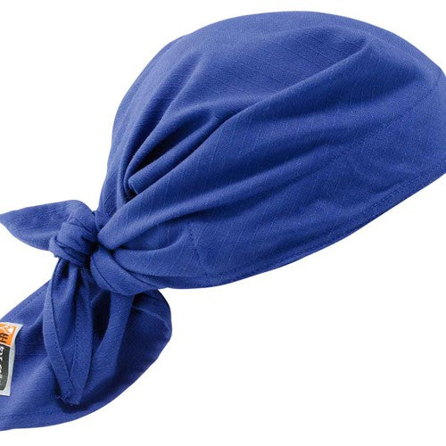 6710FR Blue Cooling Triangle Hat Evap FR - Industrial Tool & Supply