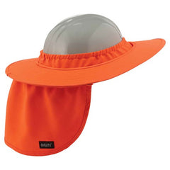 6660 Orange Hard Hat Brim With Shade - Industrial Tool & Supply