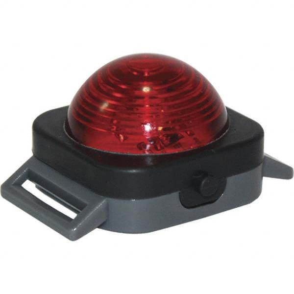 Railhead Corporation - Strobe & Flashing Lights Light Type: Flashing, Steady Lens Color: Red - Industrial Tool & Supply