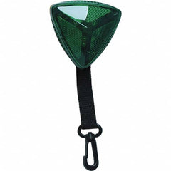 Railhead Corporation - Strobe & Flashing Lights Light Type: Flashing, Steady Lens Color: Green - Industrial Tool & Supply