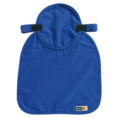 6717FR Blue Evap FR Hard Hat Neck Shade W/ Polymers - Industrial Tool & Supply