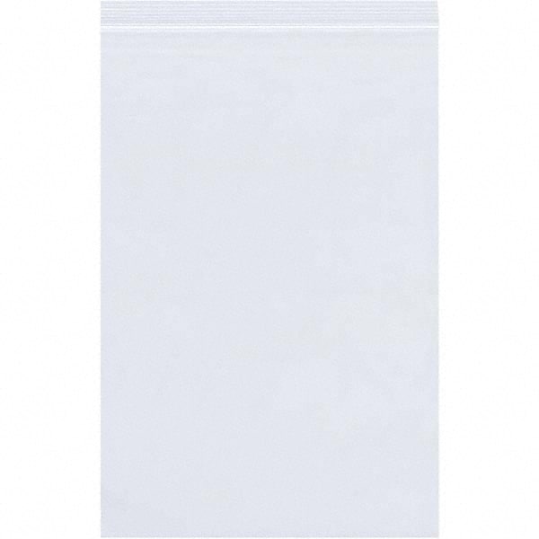 Value Collection - Pack of (1,000), 8 x 10" 4 mil Reclosable Poly Bags - Industrial Tool & Supply